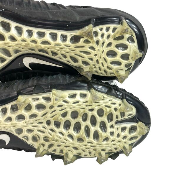 Nike Alpha Menace Elite TD -Men\'s Sz 12 -Black & Silver Cleats- AJ6547-002 main image 6